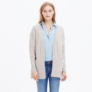Madewell Ryder cardigan, heather